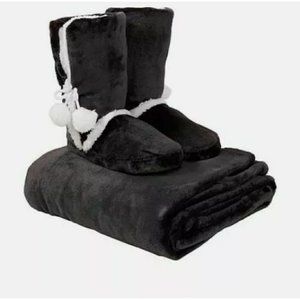 Plush Throw and Booties Gift, Large